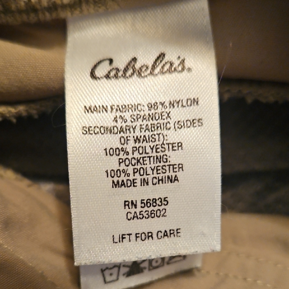 Cabela's XPG Tan Performance Pants - Picture 7 of 7
